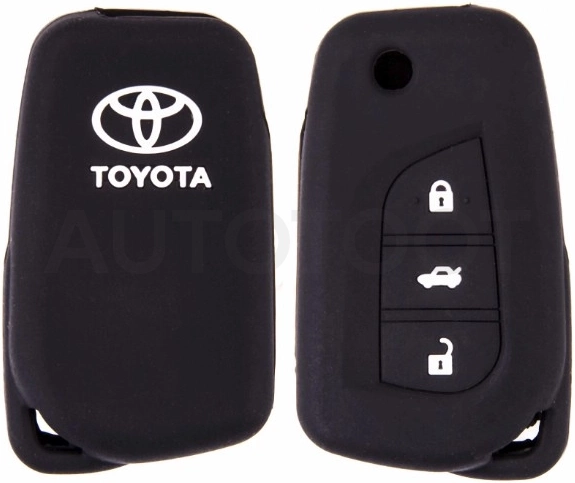 TOYOTA Чехол на ключ автомобильный SW силиконовый TOYOTA (NEW COROLLA)