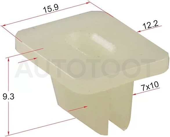 Клипса TOYOTA/LEXUS/ISUZU (Продажа по 10шт) - Артикул STKJ527 - Производитель Sat - Фото, Отзывы, Цены