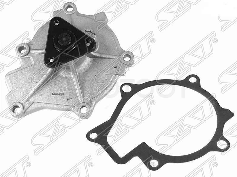 Насос водяной (помпа) 2.0/2.2 дизель -STK164 Sat для HYUNDAI SANTA FE, HYUNDAI IX35, KIA SORENTO
