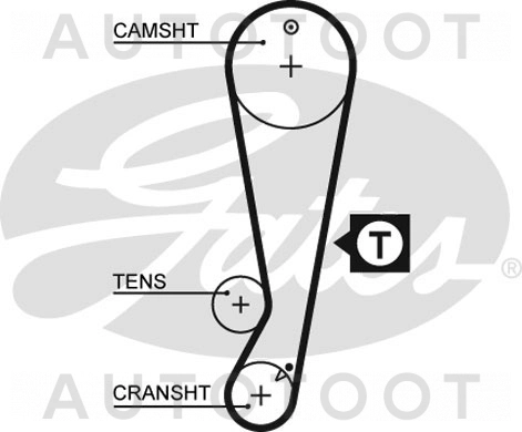 Комплект ГРМ 4A-FE -PK1113 LYNXauto для TOYOTA AVENSIS, TOYOTA CARINA E, TOYOTA COROLLA, TOYOTA CARINA