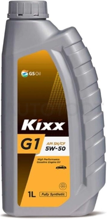 5W-50 KIXX G1 SN PLUS Масло моторное синтетика 1л - Артикул L2103AL1E1 - Производитель Kixx - Фото, Отзывы, Цены