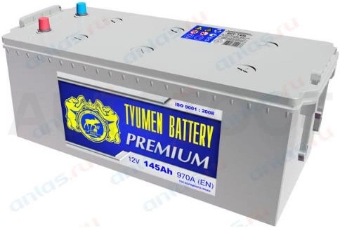Аккумулятор TYUMEN BATTERY 145Ah 1020A прямая полярность (+-)