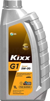 5W-30 Масло моторное синтетика 1л KIXX G1 DEXOS 1 SN PLUS