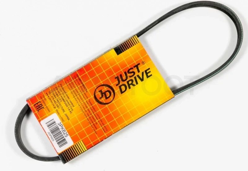 Ремень поликлиновый JD - Артикул 3PK625 - Производитель Just Drive - Фото, Отзывы, Цены
