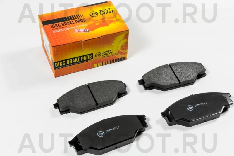 Колодки тормозные дисковые, передние - Артикул JBP0517 - Производитель Just Drive - Фото, Отзывы, Цены