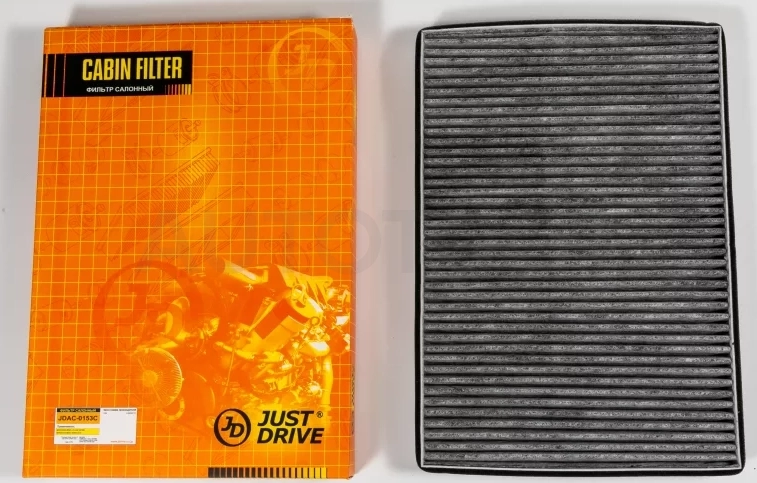 Фильтр салонный угольный - Артикул JDAC0153C - Производитель Just Drive - Фото, Отзывы, Цены