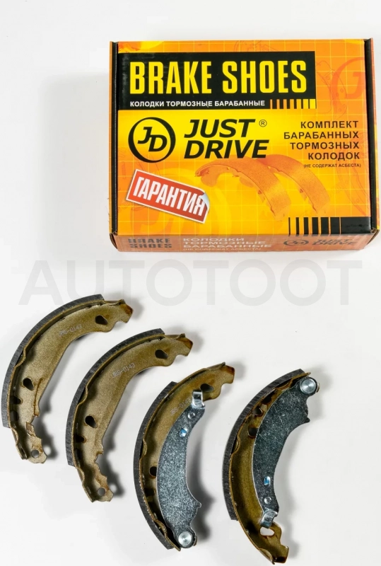 Колодки тормозные барабанные, задние - Артикул JBS0143 - Производитель Just Drive - Фото, Отзывы, Цены