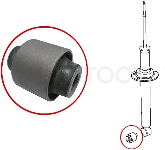 Сайлентблок Honda Accord 02-08 / Acura TL 03-08 (Зад)