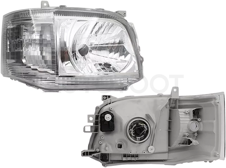 Фара Toyota Hiace 10-13 (Справа/ Галоген/ под электрокорректор) - Артикул ST21211R1R - Производитель Sat - Фото, Отзывы, Цены