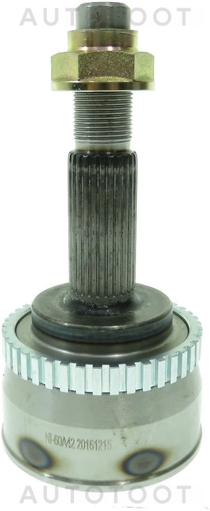 Шрус наружный с ABS  (внутренние 23 шлица, наружные 25 шлицев) -NI61A42 Sat для NISSAN SUNNY, NISSAN ALMERA, NISSAN WINGROAD