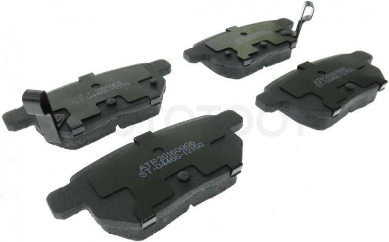 Колодки тормозные задние (Япония, Россия) -ST0446612150 Sat для TOYOTA COROLLA, TOYOTA AURIS, TOYOTA YARIS, TOYOTA PRIUS, TOYOTA BELTA, TOYOTA RACTIS, TOYOTA VITZ, TOYOTA IST, TOYOTA RUMION