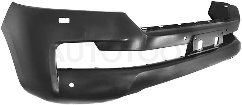 Бампер передний Toyota Land Cruiser (J200) 15-21 (Под омыватели фар/ Под ПТФ/ Под сонары(парктроники))