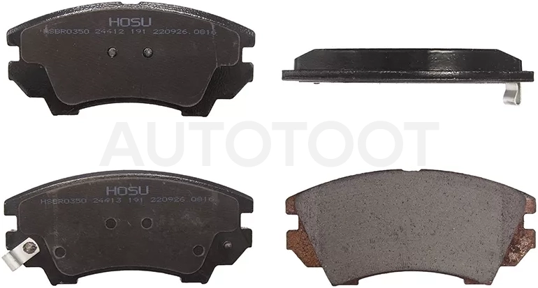 Колодки тормозные (Спереди) Opel Astra 09-15 / Insignia 08-13 / Zafira 11-16