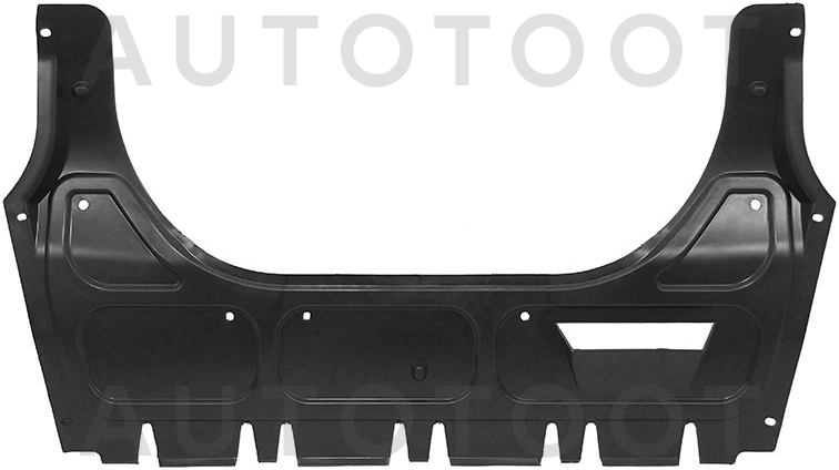 Защита двигателя пластиковая под бампер -88250108202 DPA для VOLKSWAGEN POLO, SKODA RAPID