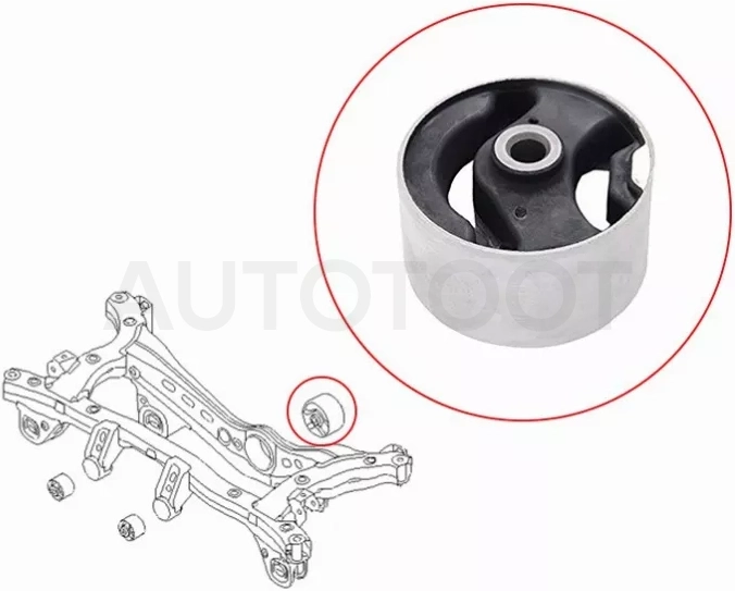 Сайлентблок опоры двигателя Hyundai ix35 09-15 / Santa Fe 05-12