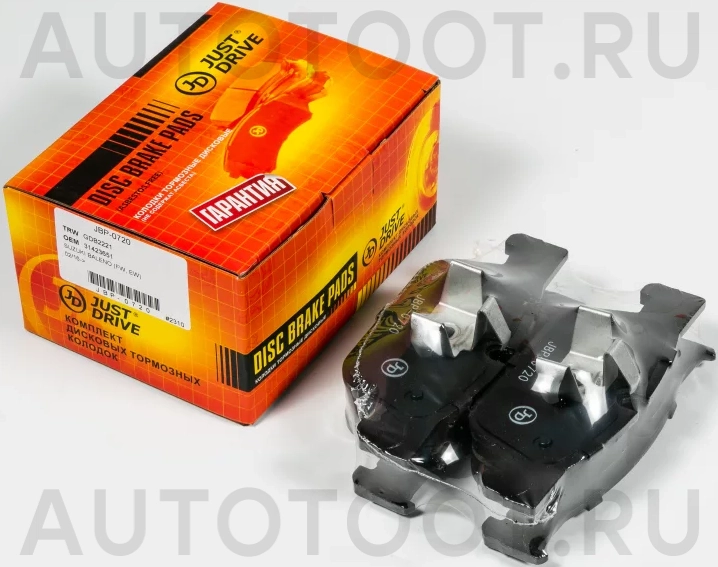 Колодки тормозные дисковые передние GDB2221 - Артикул JBP0720 - Производитель Just Drive - Фото, Отзывы, Цены