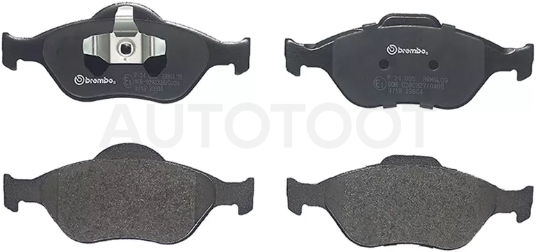 Колодки тормозные (Спереди) Ford Fiesta 95-02 / Fusion 02-12 / Mazda Demio 02-07 / Ford Puma 97-03 / Mazda 2 02-07 / Verisa 04-15