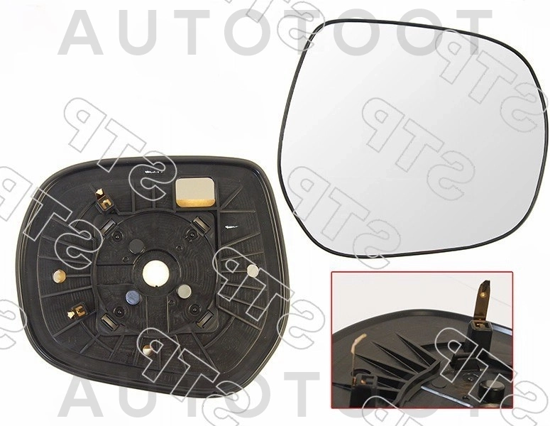 Полотно зеркала правое -ST1210102 Sat для TOYOTA LAND CRUISER, TOYOTA LAND CRUISER PRADO