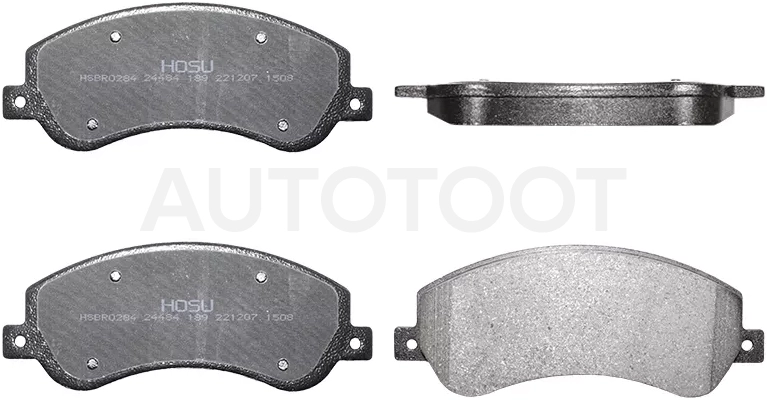 Колодки тормозные (Спереди) Ford Transit 06-14 / Volkswagen Amarok 10-20 - Артикул HSBR0284 - Производитель Hosu - Фото, Отзывы, Цены