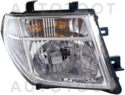 Фара правая (под корректор, EURO) -  для NISSAN NAVARA, NISSAN PATHFINDER