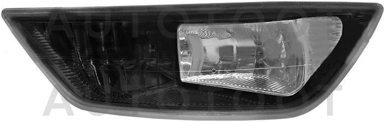 Фара противотуманная левая (черная) -  для DAEWOO NEXIA