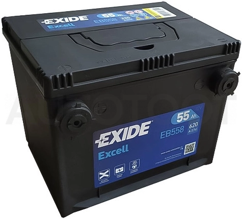 Аккумулятор EXIDE 55Ah 620A прямая полярность(+-)