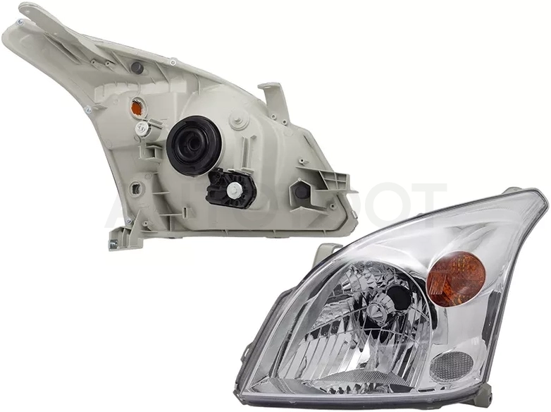 Фара Toyota Land Cruiser Prado (J120) 02-09 (Слева/ Галоген/ С электрокорректором)