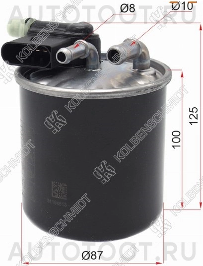 Фильтр топливный дизель M651/642/646 -FG159 Goodwill для MERCEDES C-CLASS, MERCEDES E-CLASS, MERCEDES GLC-CLASS, MERCEDES ML-CLASS