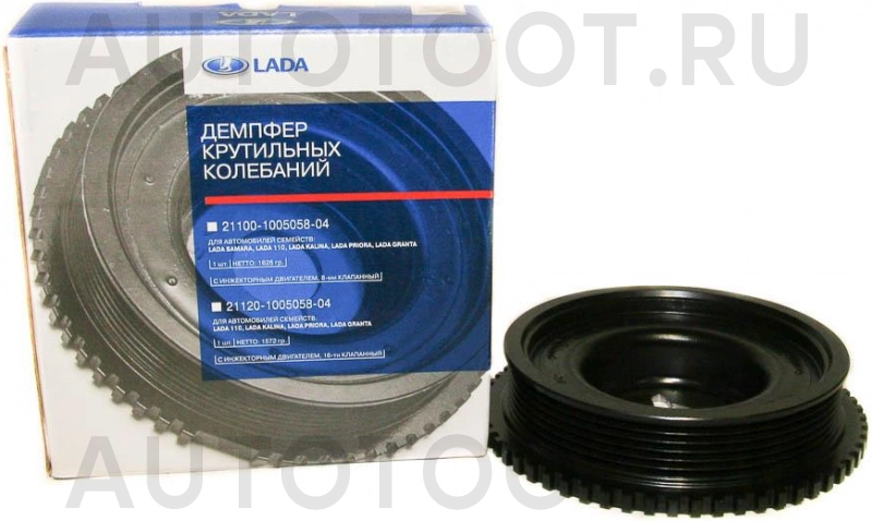 Демпфер коленвала 16кл (шкив) -2112100505804 Slon для LADA (ВАЗ) PRIORA