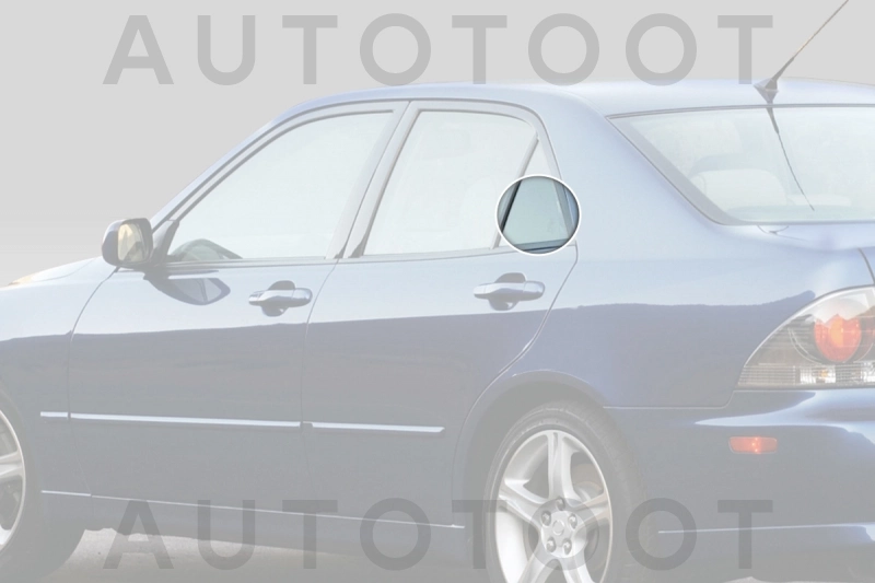 Стекло форточки (уголок) задней левой двери -  для TOYOTA ALTEZZA, LEXUS IS200