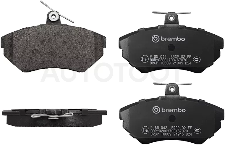 Колодки тормозные Audi A4 00-06 / Volkswagen Golf 87-99 / Passat 88-00 / Polo 94-01 / Audi 100 82-90 / 80 91-95 / Chery Amulet A15 03-10 / Volkswagen Caddy 95-03 / Lupo 98-05 / Vento 92-95