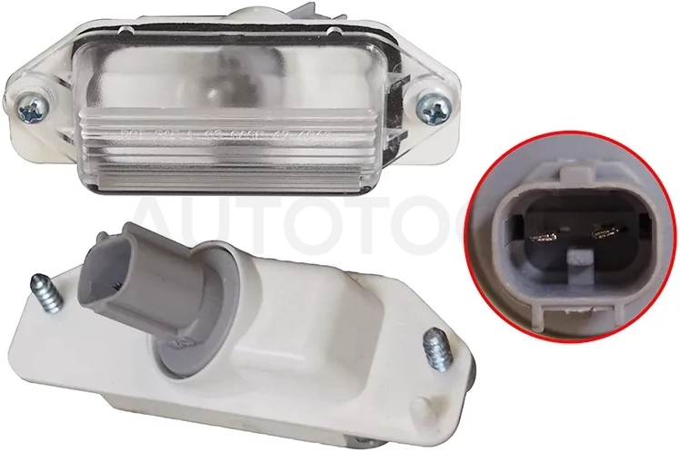 Подсветка номерного знака Mitsubishi Lancer 02-17 / Airtrek 01-05 / Galant Fortis 07-15 / Lancer Cedia 00-03