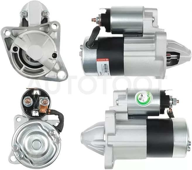 Стартер Kia Rio 00-02 / Shuma 01-04 / Mazda 323 98-03 / 626 92-02 / MPV 99-06 / MX-6 92-95 (1 kW/ Z=10)