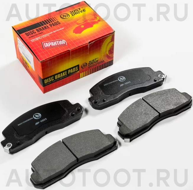 Колодки тормозные дисковые, передние - Артикул JBP0503 - Производитель Just Drive - Фото, Отзывы, Цены