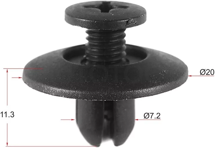 Клипса TOYOTA/LEXUS/SUZUKI (Продажа по 10шт) - Артикул STKJ491 - Производитель Sat - Фото, Отзывы, Цены