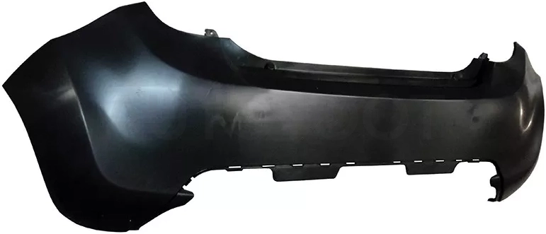 Бампер задний Chevrolet Spark 10-16 / Ravon R2 16-20 (Верхняя часть) - Артикул STDW120870 - Производитель Sat - Фото, Отзывы, Цены
