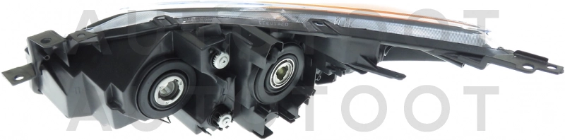 Фара правая (под корректор, линзованная, внутри черная) -2161158RLDEM2 Depo для MAZDA 3 (AXELA)