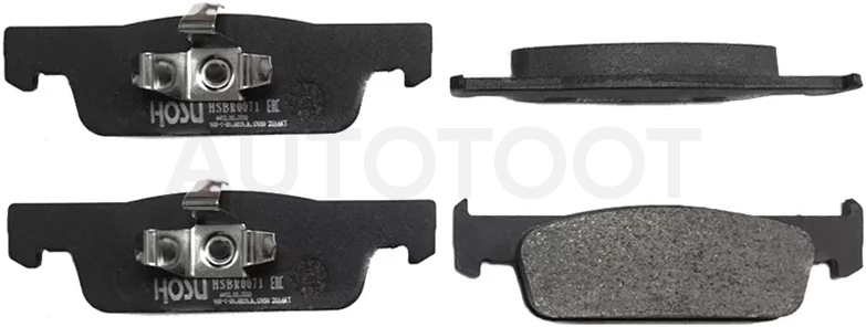 Колодки тормозные (Спереди) Renault Logan 09-22 / Sandero 14-18 / Dacia Logan 12-19 / Sandero 12-19 / Renault Clio 12-16 / Logan Stepway 18- / Smart Forfour 14- / Fortwo 14