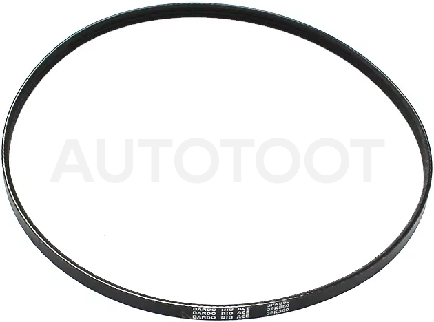 Ремень поликлиновой TOYOTA PRIUS 1NZ-FXE NHW20/03-09 (ALT+PS)/NISSAN ALMERA QG16 06