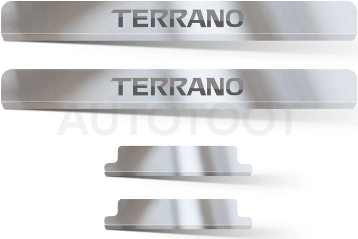 NISSAN Terrano 2014- Накладки в проем дверей (4 шт) (НПС) - Артикул 08062401 - Производитель PT Group - Фото, Отзывы, Цены