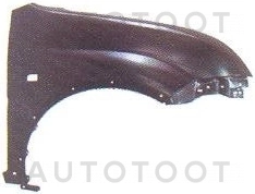 Крыло переднее правое (с отверстием под повторитель) -  для SUZUKI IGNIS