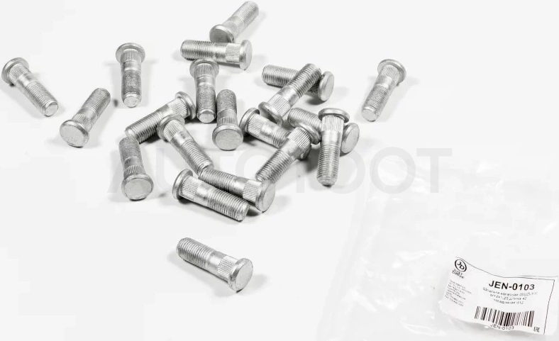 Шпилька колесная (SUZUKI) M12x1,25 длина 42, посадочная d12 - Артикул JEN0103 - Производитель Just Drive - Фото, Отзывы, Цены
