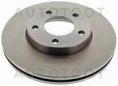 Диск тормозной передний D278mm -JBD0058 Just Drive для MAZDA 3 (AXELA), MAZDA 5 (PREMACY)