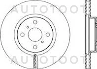 Диск тормозной передний D275mm -ST4351252130 Sat для TOYOTA COROLLA AXIO, TOYOTA COROLLA FIELDER, TOYOTA RACTIS, TOYOTA VITZ, TOYOTA YARIS