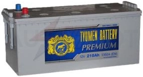 Аккумулятор TYUMEN BATTERY 210Ah 1420A прямая полярность (+-)