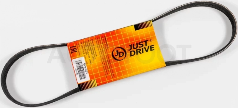 Ремень поликлиновый JD - Артикул 6PK853 - Производитель Just Drive - Фото, Отзывы, Цены