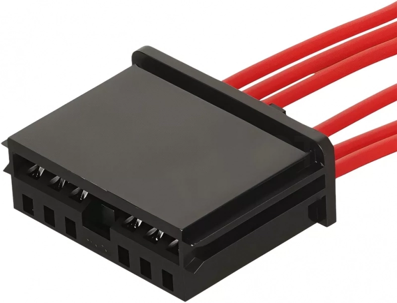 Разъём 6 pin с проводами для заднего фонаря Лада 2105-2109 - Артикул AECC116 - Производитель Airline - Фото, Отзывы, Цены