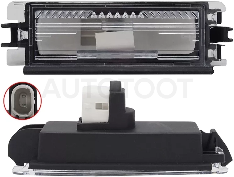 Подсветка номерного знака Renault Logan 04-16 / Sandero 09-14 - Артикул ST7700433414 - Производитель Sat - Фото, Отзывы, Цены