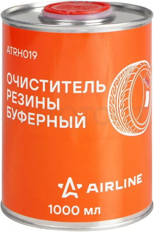 Очиститель резины буферный 1л, банка - Артикул ATRH019 - Производитель Airline - Фото, Отзывы, Цены