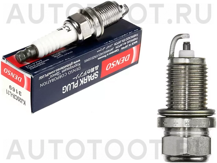 Свеча зажигания D15B,F20A,F22B,H22A,H23A,ZC,F8 - Артикул KJ20CRL11 - Производитель Denso - Фото, Отзывы, Цены